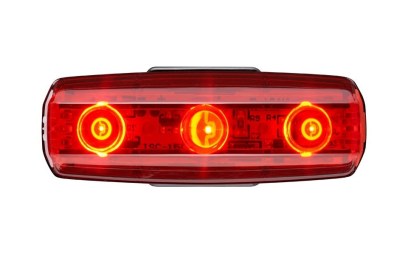 Cateye Rapid Mini USB Rechargable 15 Lumens Rear Light